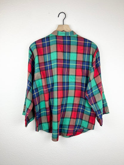 Koret Plaid Button Up