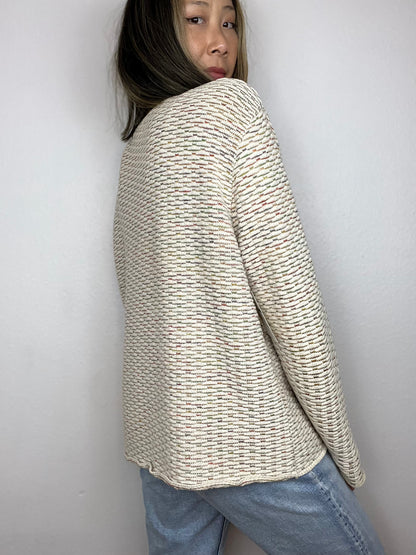 Colorful Cotton Cardigan
