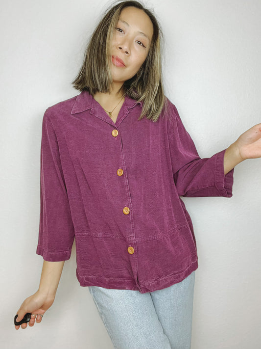 Clio Button Up Top