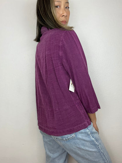 Clio Button Up Top