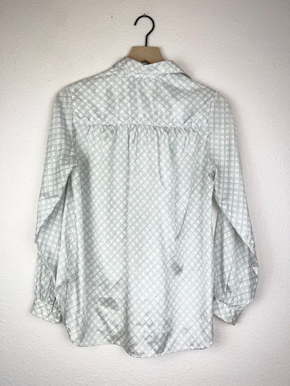 Evan-Picone Checkered Blouse