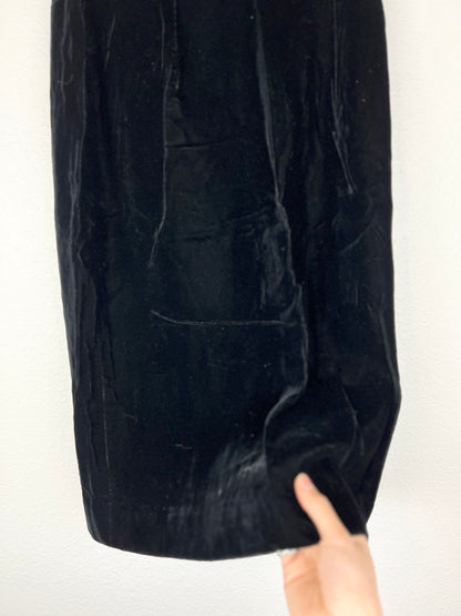 Jones New York Velvet Midi Skirt