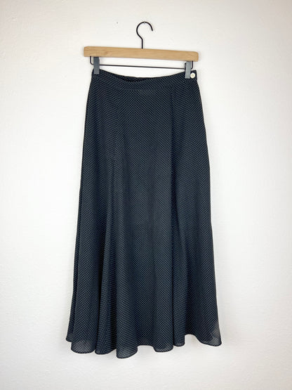 Liz Claiborne Polka Dot Midi Skirt