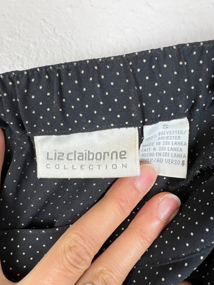 Liz Claiborne Polka Dot Midi Skirt
