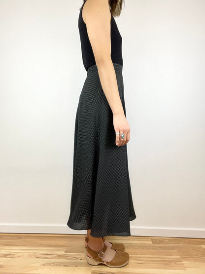 Liz Claiborne Polka Dot Midi Skirt